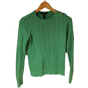 Green Ralph Lauren Sweater XS